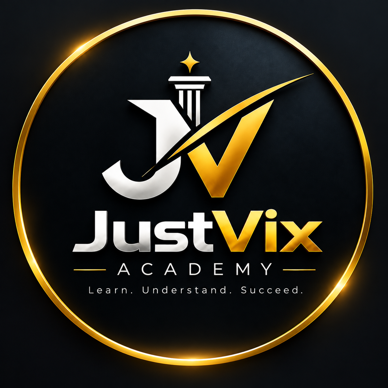 JustVix Academy — Learn. Understand. Succeed.